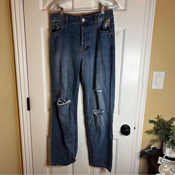 NWT RSQ Distressed Button Fly Jeans, Size 29. - Picture 1 of 7